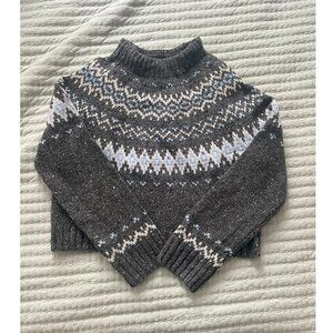 JCrew Cropped Knit Sweater